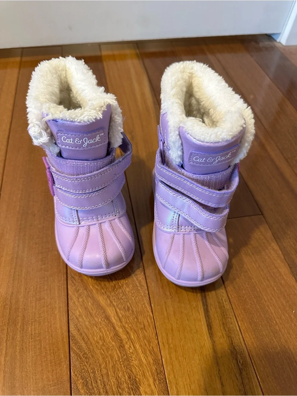 Cat & Jack Lilac Kids Winter Boots - Purple
